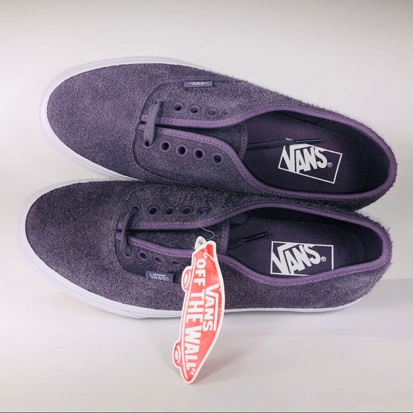 suede purple vans